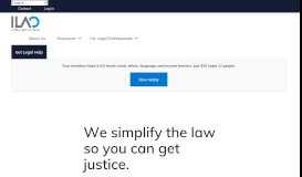 
							         Illinois Legal Aid Online								  
							    