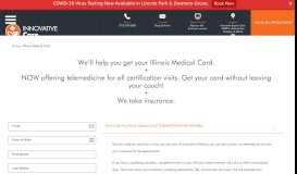 
							         Illinois Medical Card - Innovative Express Care								  
							    