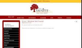 
							         Illuminate ISI • Page - Menifee Union School District								  
							    