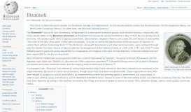 
							         Illuminati - Wikipedia								  
							    