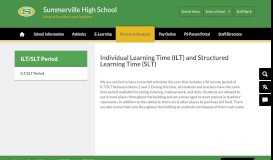 
							         ILT/SLT Period - Dorchester School District Two								  
							    