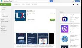 
							         ILX Player – Apps on Google Play								  
							    
