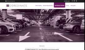 
							         im Parkmanagement | COREDINATE								  
							    