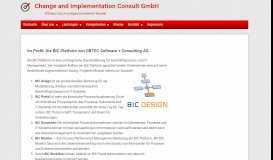 
							         Im Profil: Die BIC Platform von GBTEC Software + Consulting AG								  
							    