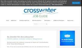 
							         Im Zweifel für den Jobsucher | Crosswater Job Guide								  
							    