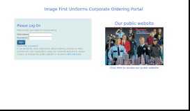 
							         Image First Uniforms Corporate Ordering Portal								  
							    