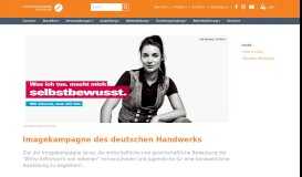 
							         Imagekampagne des deutschen Handwerks - Handwerkskammer ...								  
							    