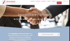 
							         ImageWare Partners | IMAGEWARE SYSTEMS								  
							    