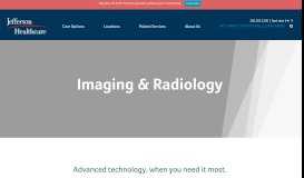 
							         Imaging & Radiology | Jefferson Healthcare Port Townsend								  
							    