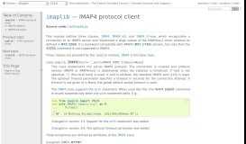 
							         imaplib — IMAP4 protocol client — Python 3.7.3 documentation								  
							    