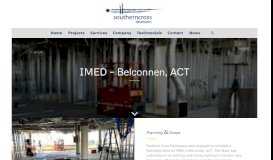 
							         IMED – Belconnen, ACT 2018 - Southern Cross Developers								  
							    