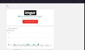 
							         Imgur down? Current status and problems | Downdetector								  
							    
