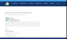 
							         IMM Graduate School of Marketing | IMM GSM | Marketing courses in ...								  
							    