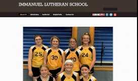 
							         Immanuel Lutheran School: Home Page								  
							    