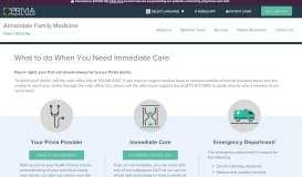 
							         Immediate Care | Annandale Family Medicine								  
							    