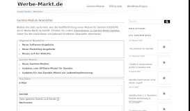 
							         Immer up-to-date: Neue Gambio-Module von Werbe-Markt.de								  
							    