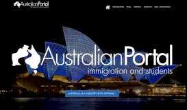 
							         Immigration - Australian Portal - Immigration and Students								  
							    