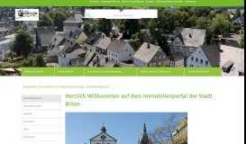 
							         Immobilien-Portal der Stadt Brilon - Go to site								  
							    
