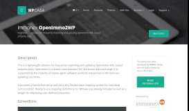 
							         immonex OpenImmo2WP | WPCasa								  
							    