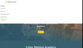 
							         iMotions Academy - Human Behavior Research								  
							    
