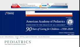
							         Impact of a Web-Portal Intervention on Community ADHD ... - Pediatrics								  
							    