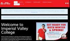 
							         Imperial Valley College: Home								  
							    