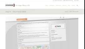 
							         Impiris - BFE-Portal NRW | Kommune3 - Die Drupal Entwickler								  
							    