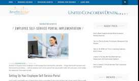 
							         Implementing an Employee Self-Service Portal - Benefits Bridge								  
							    
