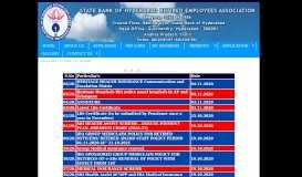
							         important circulars - Welcome to State Bank of Hyderabad Retired ...								  
							    