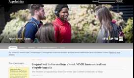 
							         Important information about MMR immunization ... - Appalachian Cares								  
							    