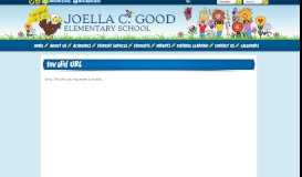 
							         Important Links - Joella C. Good Elementary School								  
							    