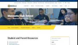 
							         Important | Mansueto High School | Noble Network of Charter Schools								  
							    