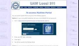 
							         Important Pay-stub Information - UAW Local 211								  
							    