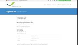 
							         Impressum - Insolvenz-Portal | STP Portal GmbH								  
							    