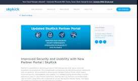 
							         Improved security, manageability and usability with SkyKick's updated ...								  
							    