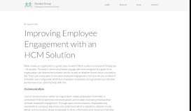 
							         Improving Employee Engagement with an HCM Solution - Dundee ...								  
							    