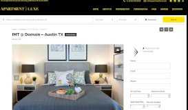 
							         IMT @ Domain - Austin TX - Apartment LUXE								  
							    