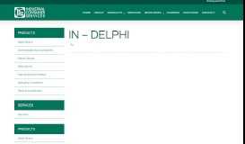 
							         IN - Delphi | Industrial Container Services | Container Solutions								  
							    