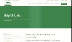 
							         In-Home Care Resources & Helpful Links | CARE, Inc								  
							    