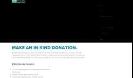 
							         In-Kind Donations - Noble								  
							    