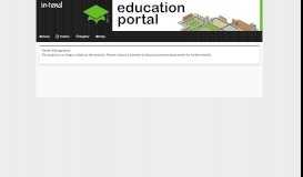 
							         In-tend Education Portal Tendering Site - Project Manage								  
							    