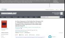 
							         In Utero Exposure to the Endocrine Disruptor Di-(2-Ethylhexyl ...								  
							    