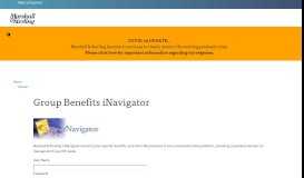 
							         iNavigator Login | Marshall & Sterling Insurance								  
							    