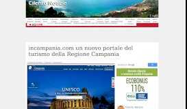 
							         incampania.com un nuovo portale del turismo della Regione ...								  
							    