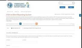 
							         Incident Reporting System | US-CERT								  
							    