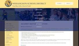 
							         Inclement Weather Notifications - Wissahickon School District								  
							    
