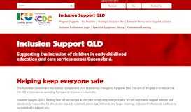 
							         Inclusion Support QLD								  
							    