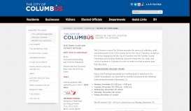 
							         Income Tax Home Page - City of Columbus								  
							    