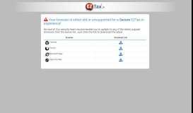 
							         Income Tax Login: Online ITR eFiling in 7 minutes - EZTax ...								  
							    