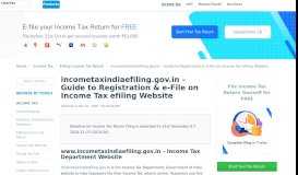 
							         incometaxindiaefiling.gov.in - Login & e-File on Income Tax efiling ...								  
							    